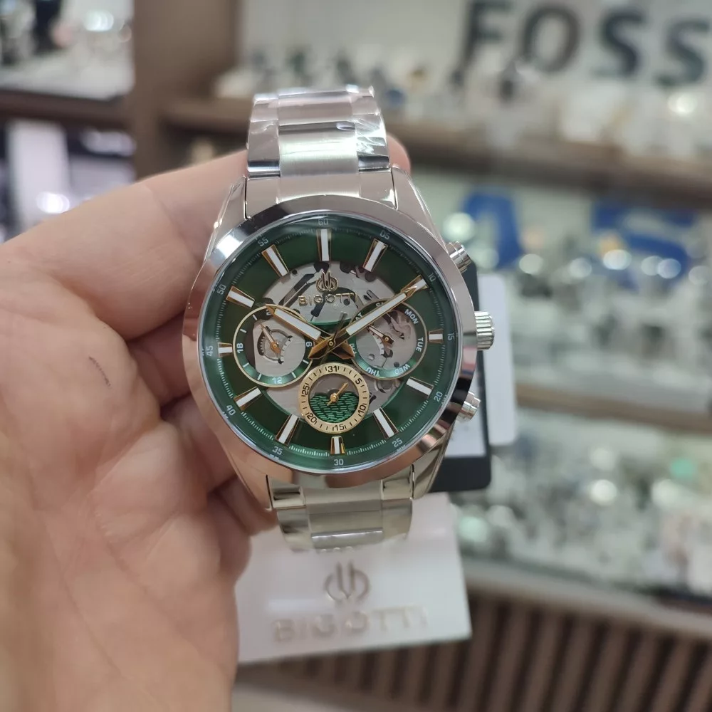 ساعت مچی عقربه‌ای کوارتز مردانه بیگوتی مدل BG.1.10561-4