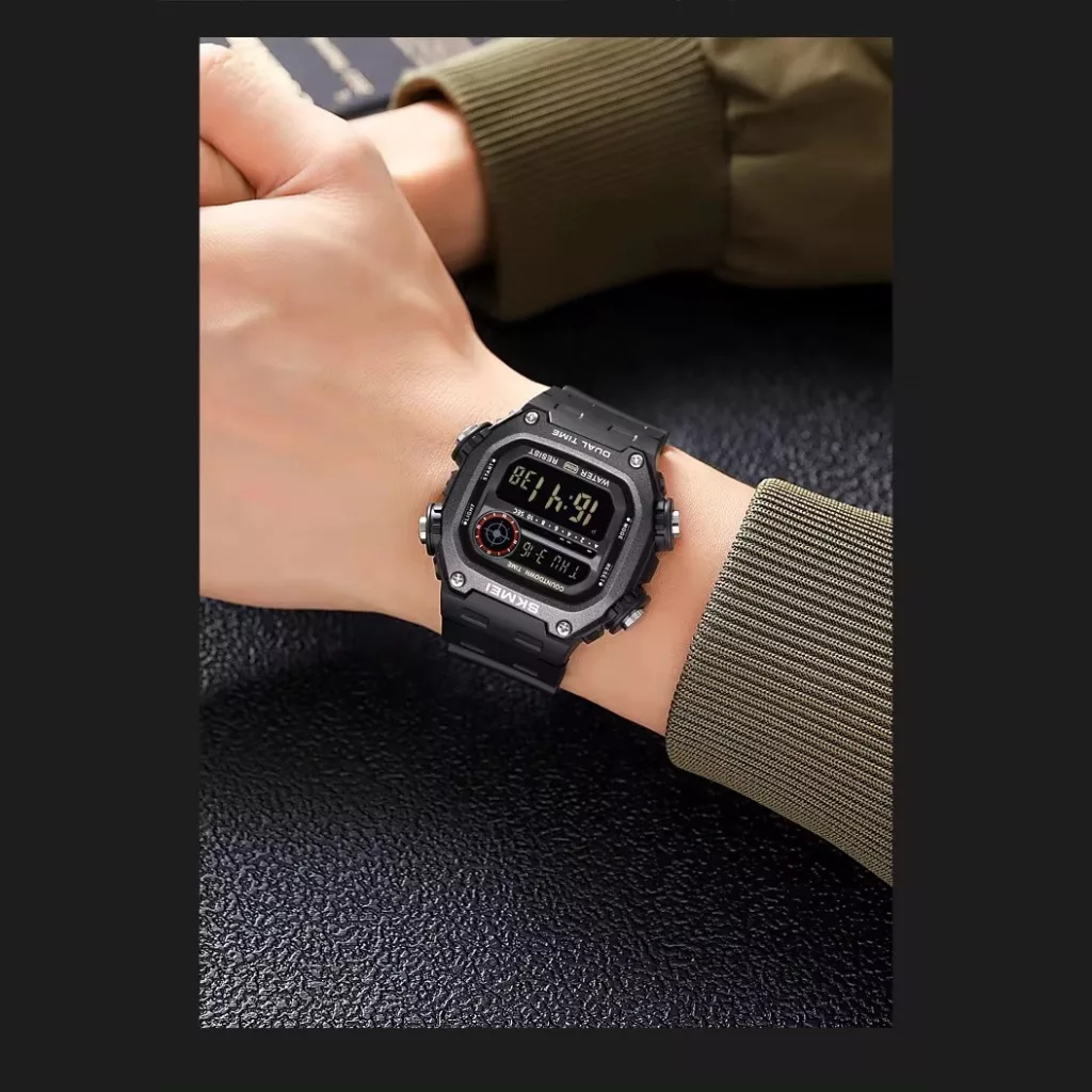 ساعت مچی دیجیتال اسکمی مدل 2126BKBK