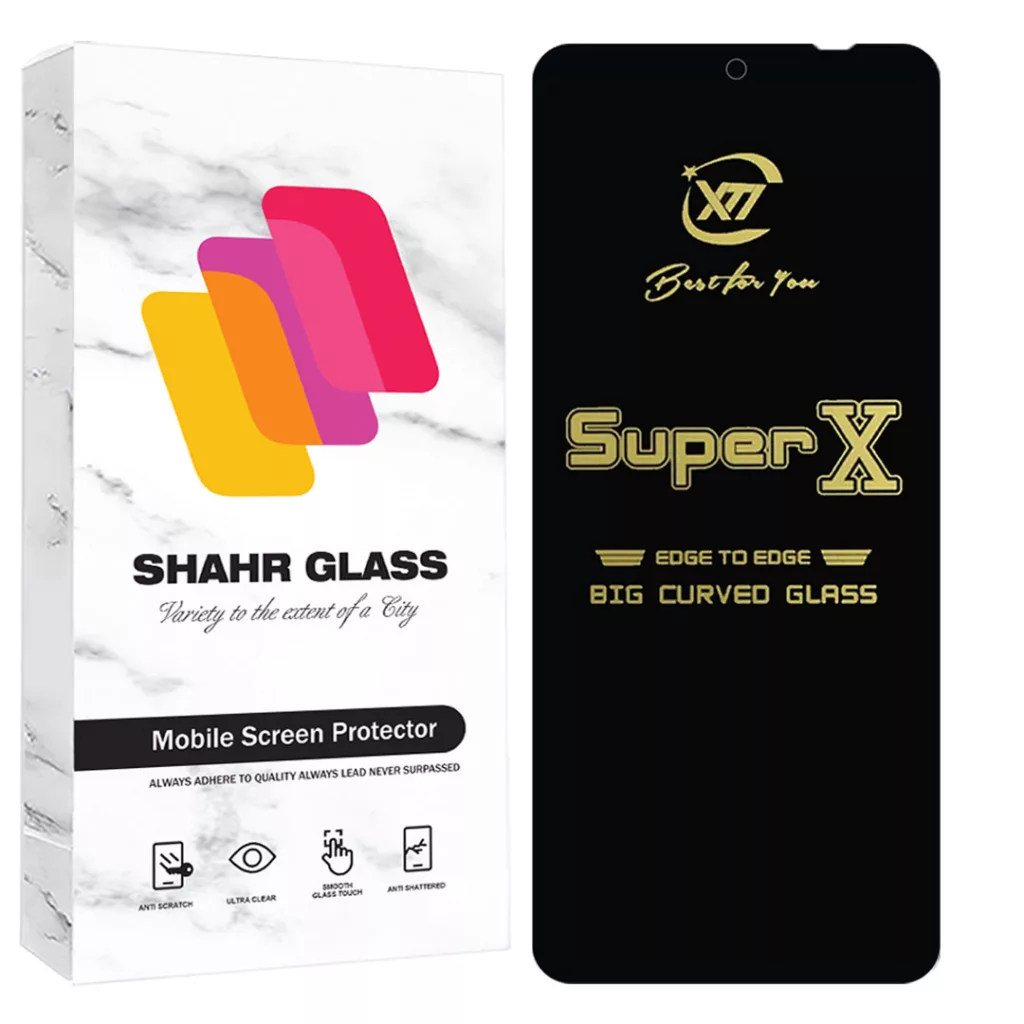 محافظ صفحه نمایش شهر گلس مدل SUPXS20 مناسب برای گوشی موبایل شیائومی Poco X5 5G