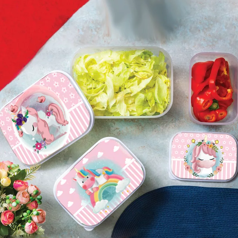 ظرف نگهدارنده زیبا مدل مستطیلی کد 8 مجموعه 3 عددی