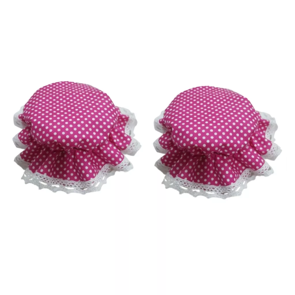 درپوش ظرف مدل خالدار کد 800 بسته 2 عددی