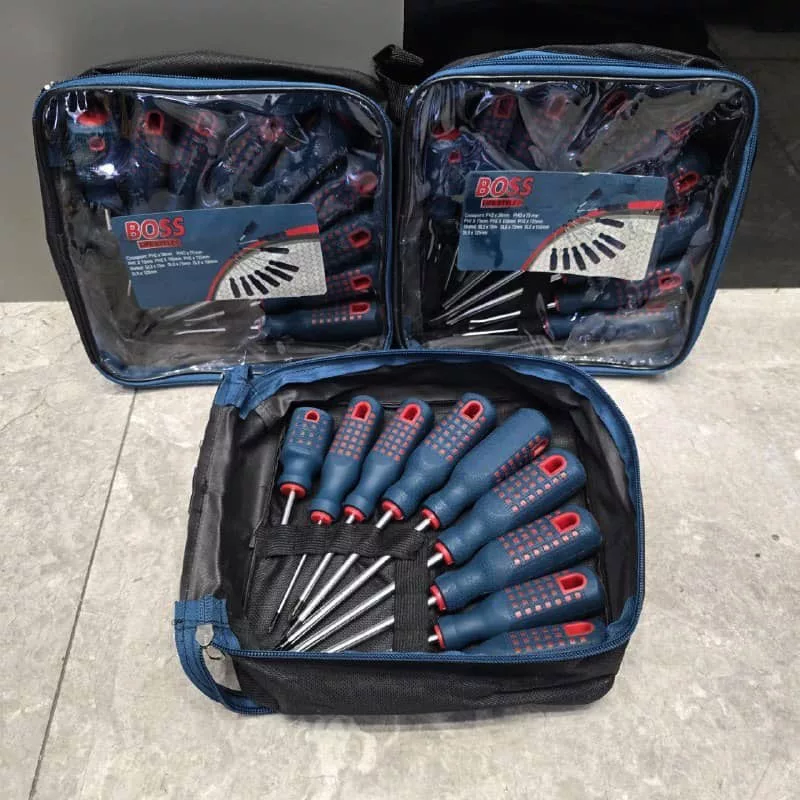 پیچ گوشتی باس مدل BS-09 بسته 9 عددی