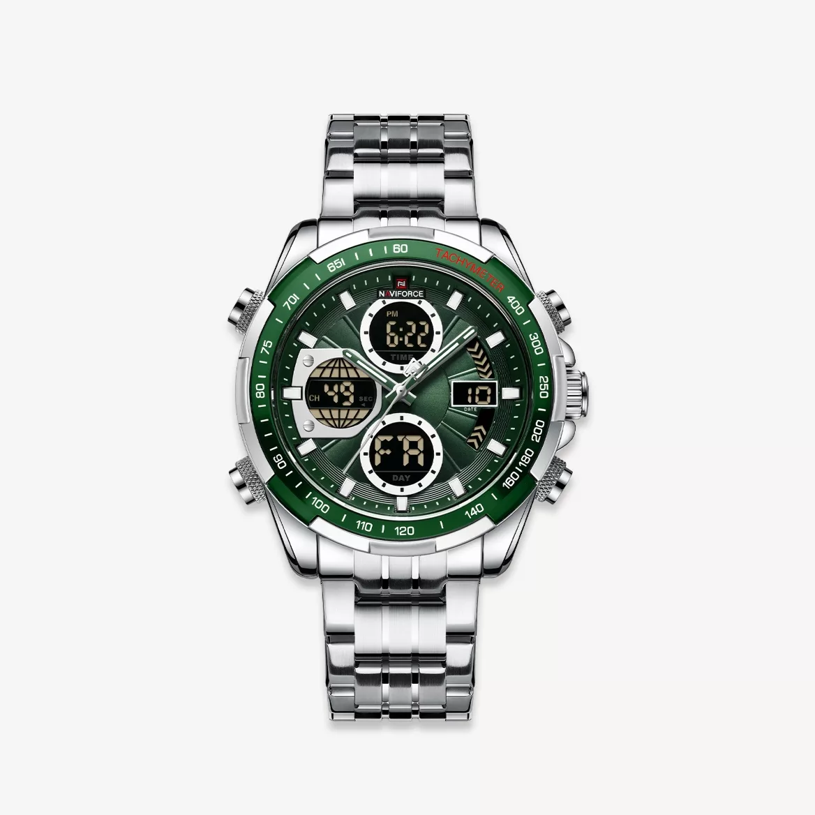 ساعت مچی عقربه‌ای مردانه نیوی فورس مدل 9197SGN