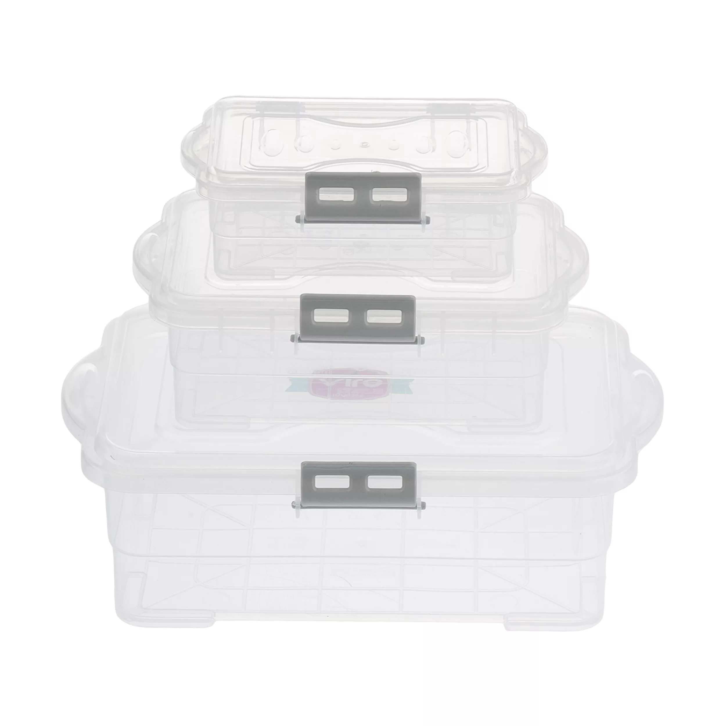 ظرف نگهدارنده ویرو پلاستیک کد 24592 مجموعه 3 عددی