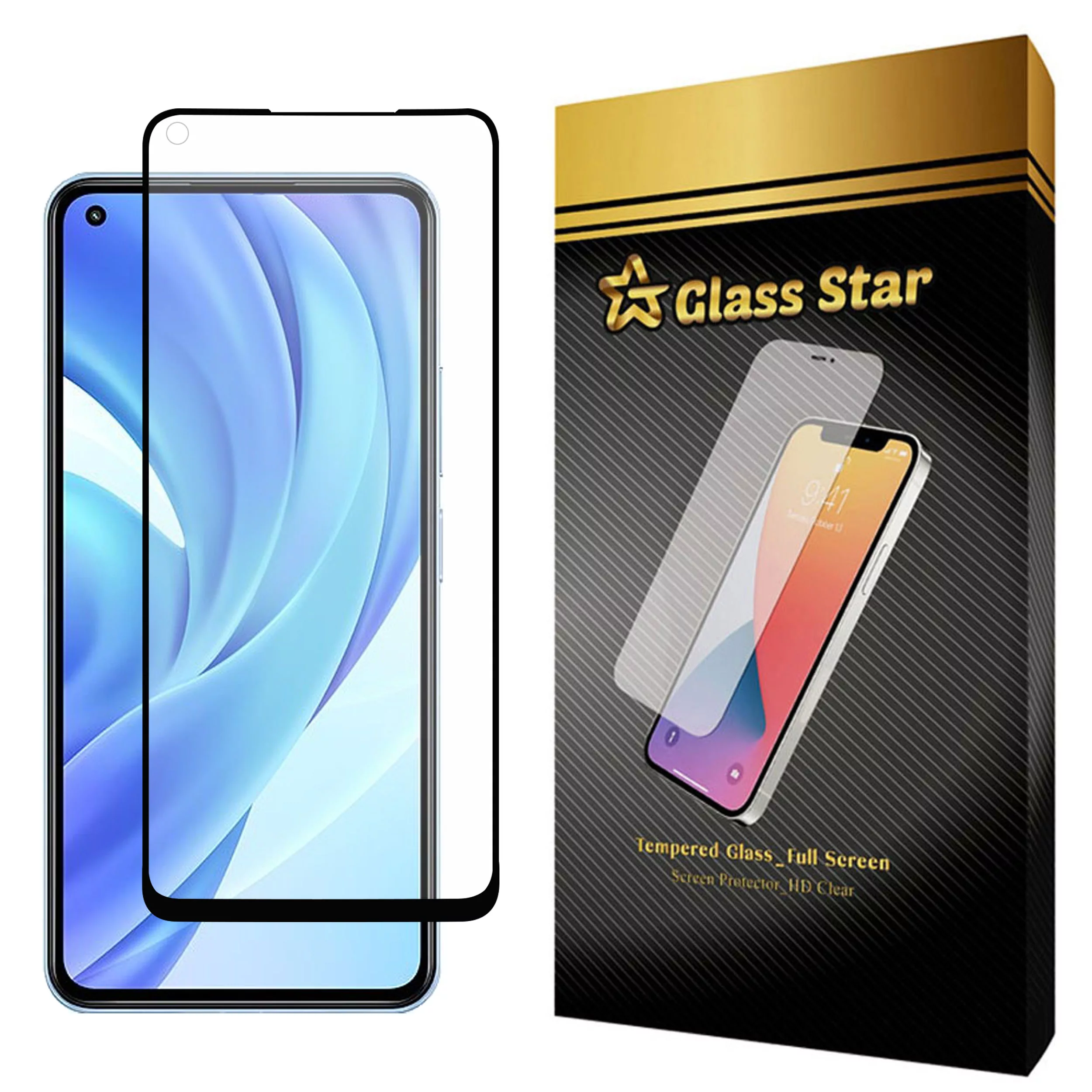 محافظ صفحه نمایش گلس استار مدل CAG مناسب برای گوشی موبایل شیائومی Mi 11 Lite