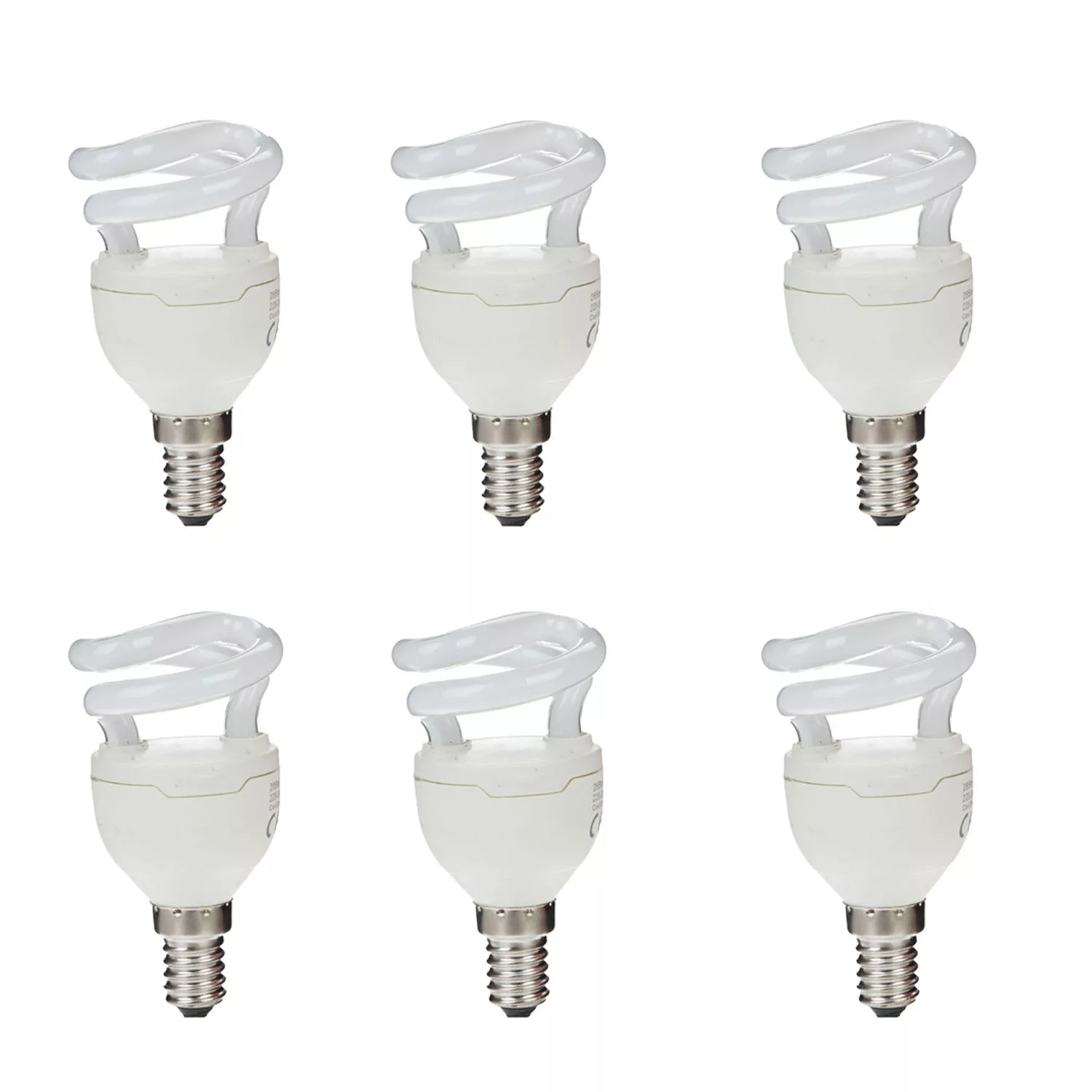 لامپ کم مصرف 5 وات مدل پیچ پایه E14 بسته 6 عددی لامپ کم مصرف 5 وات مدل پیچ پایه E14 بسته 6 عددی