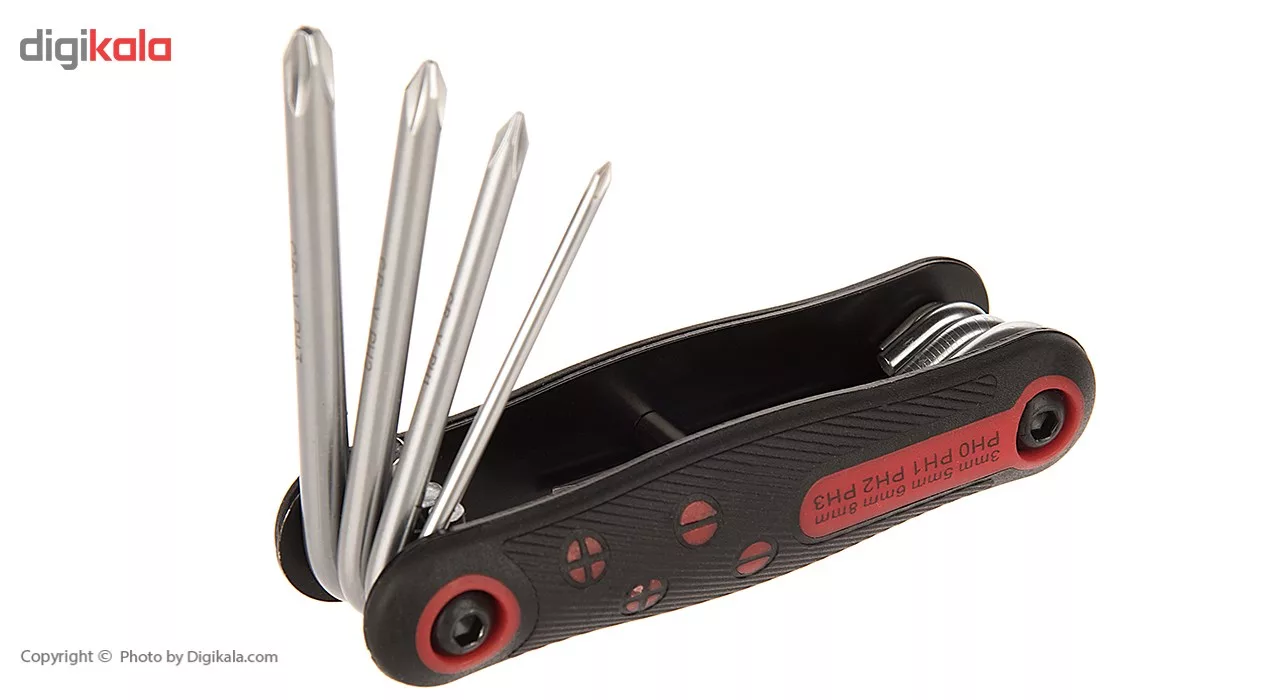 مجموعه 8 عددی پیچ گوشتی تاشو رونیکس مدل RH-2900