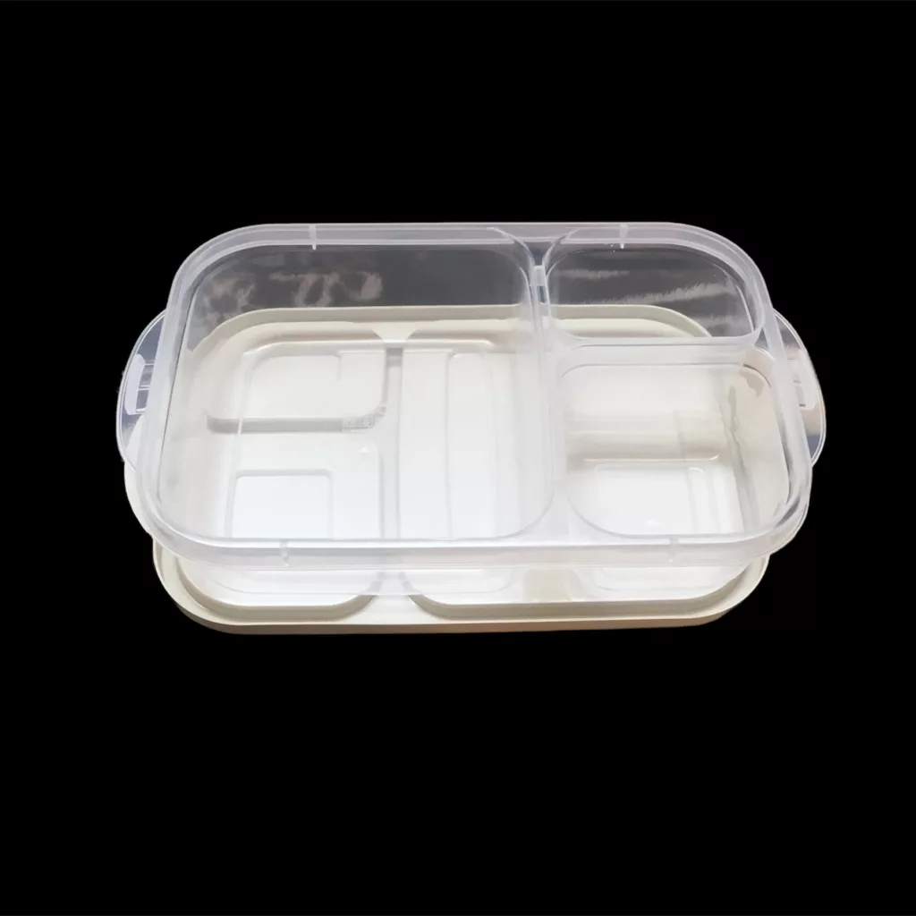 ظرف نگهدارنده زیبا مدل سه خانه کد dr43