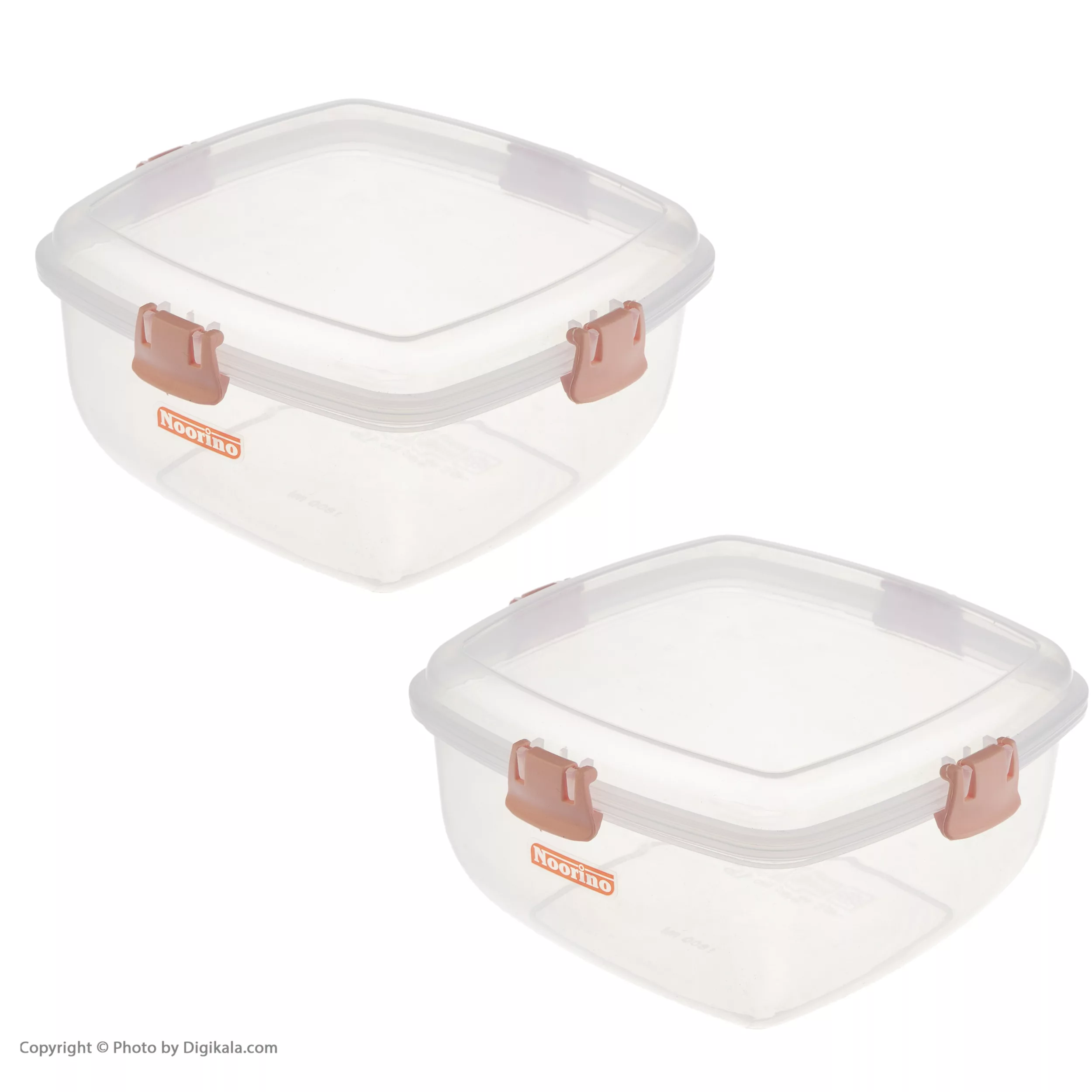ظرف نگهدارنده غذا نورینو مدل یکتا مجموعه دو عددی