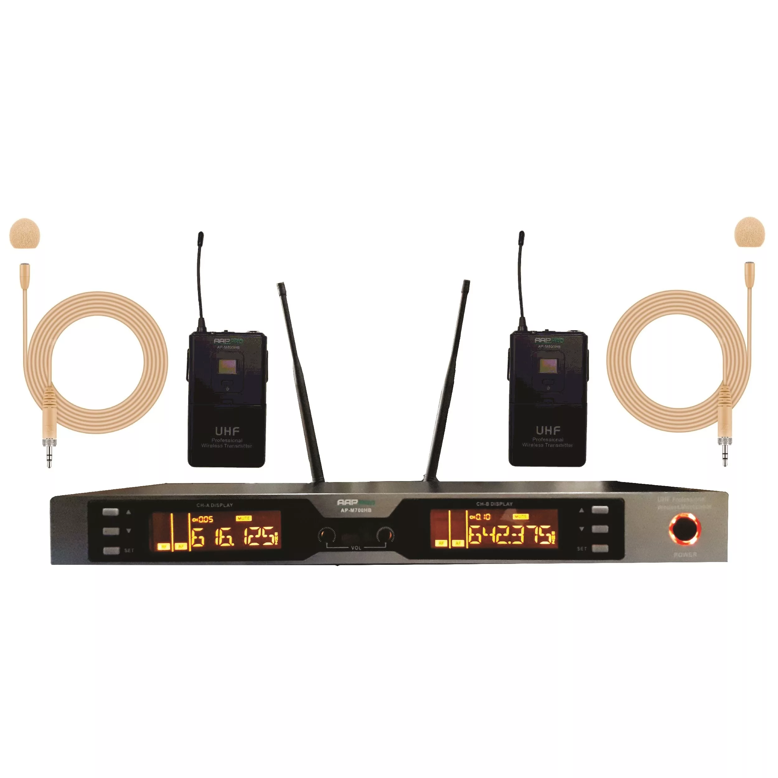 ست میکروفن بیسیم مدل AAPPRO AP-M700BB