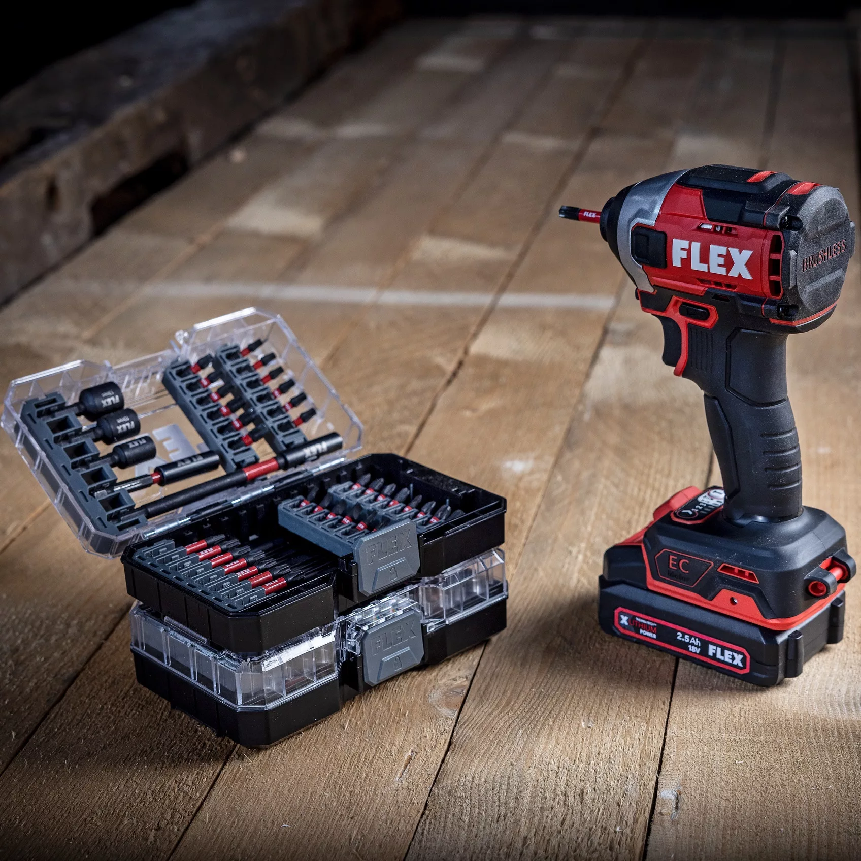 سری پیچ گوشتی فلکس مدل DB 41 مجموعه 41 عددی