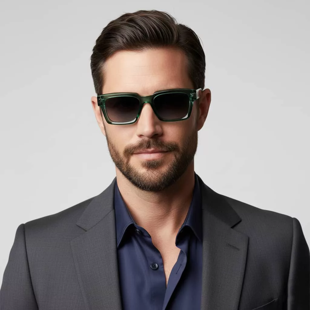 عینک آفتابی مستطیلی پلیس مدل SPL D2537 P