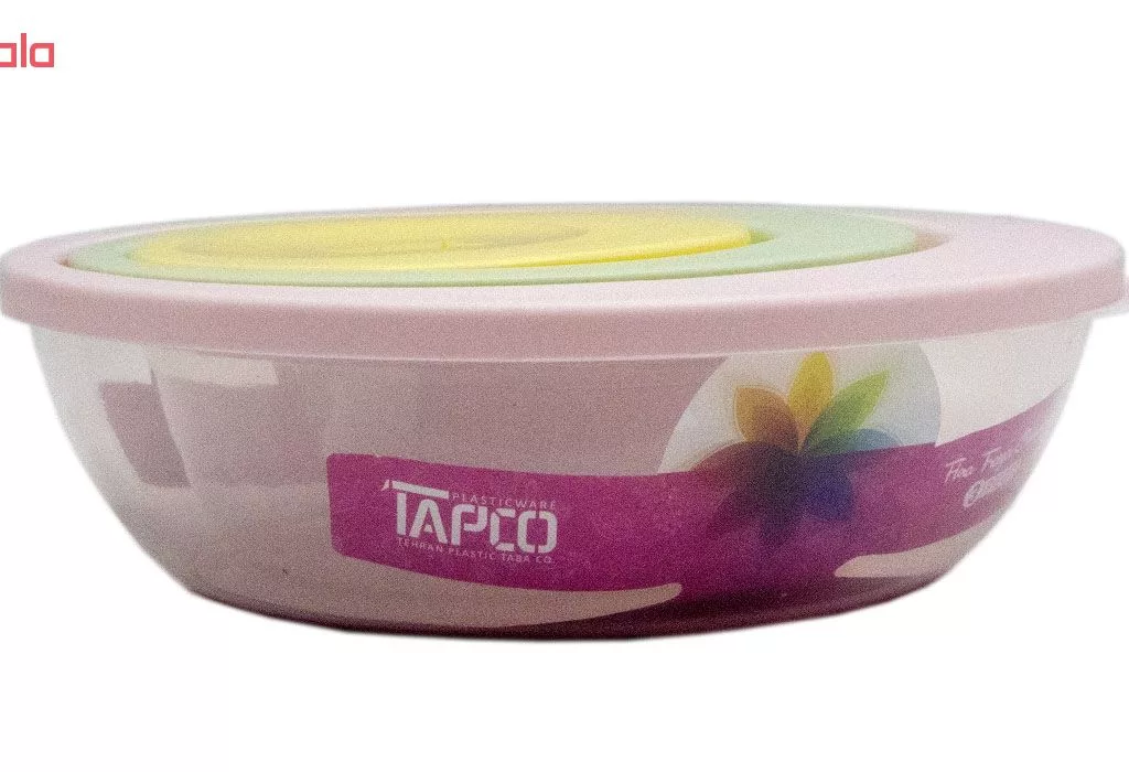 ظرف نگهدارنده تاپکو مدل فلورا کد A1051 مجموعه 3 عددی