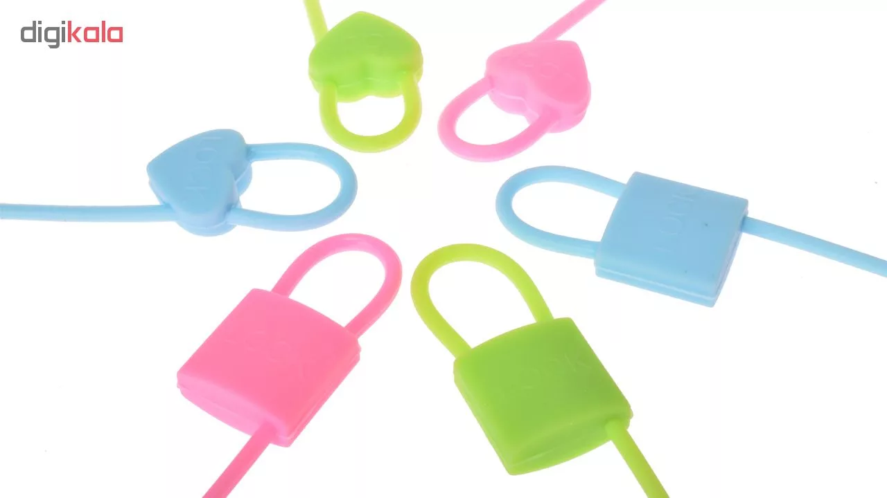 بست کیسه طرح قفل بسته 3 عددی