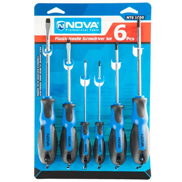 مجموعه 6 عددی پیچ گوشتی نووا مدل NTS-1650