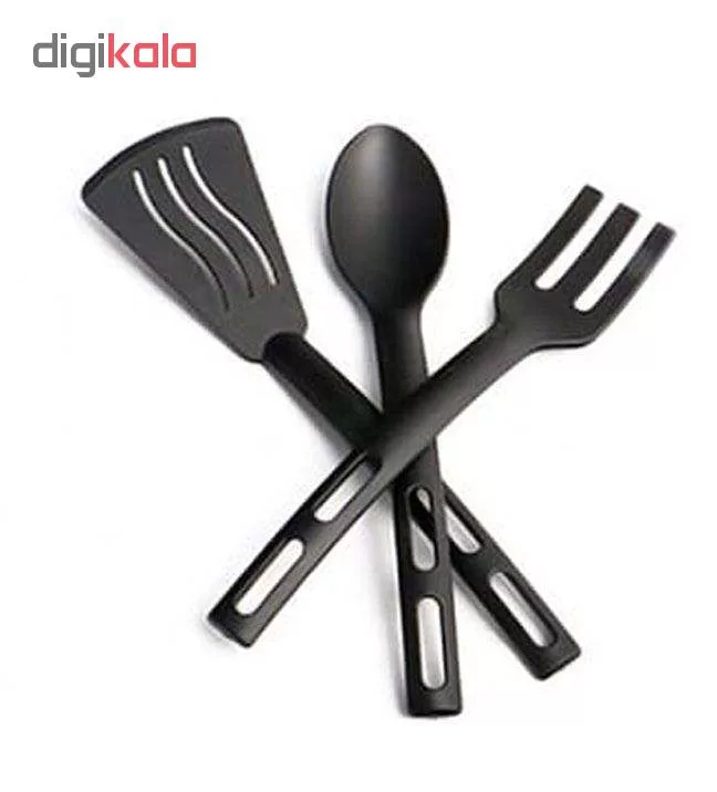 ست 3 پارچه کفگیر و ملاقه کد 2018