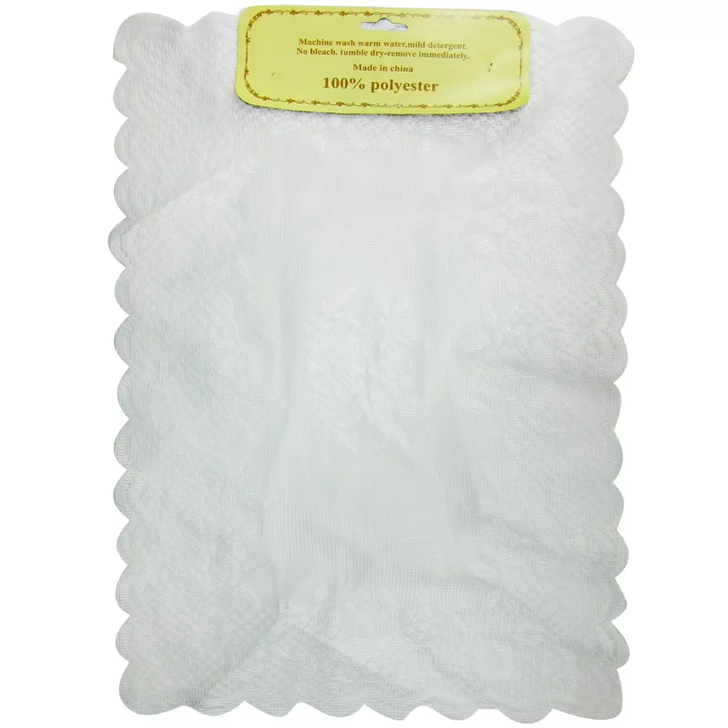 سفره مدل Flower lace سایز 45 * 33 بسته 2 عددی