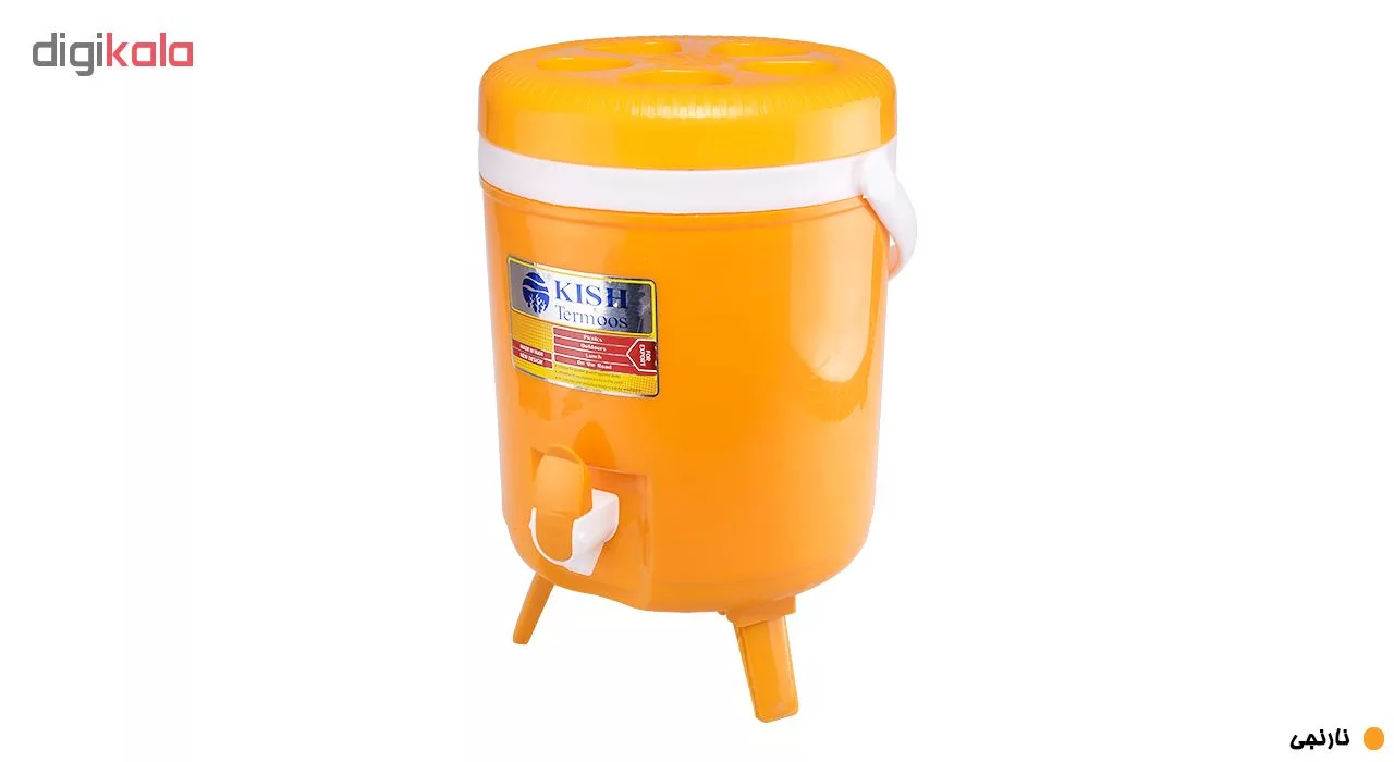 کلمن کیش ترموس کد 1006 ظرفیت 6 لیتر