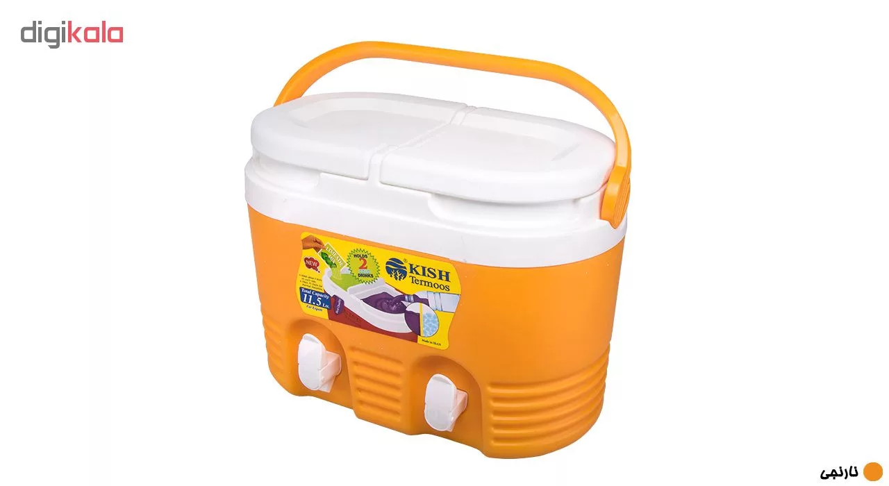 کلمن کیش ترموس کد 1011 ظرفیت 12 لیتر