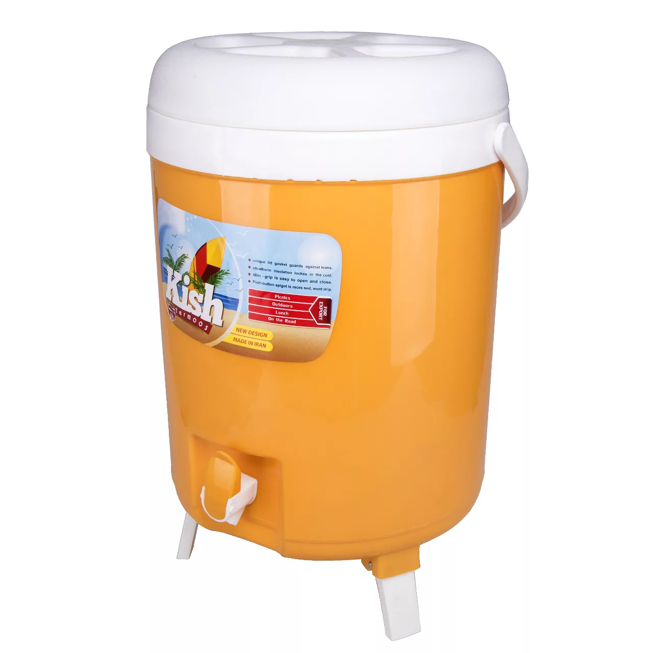 کلمن کیش ترموس کد 1013 ظرفیت 18 لیتر