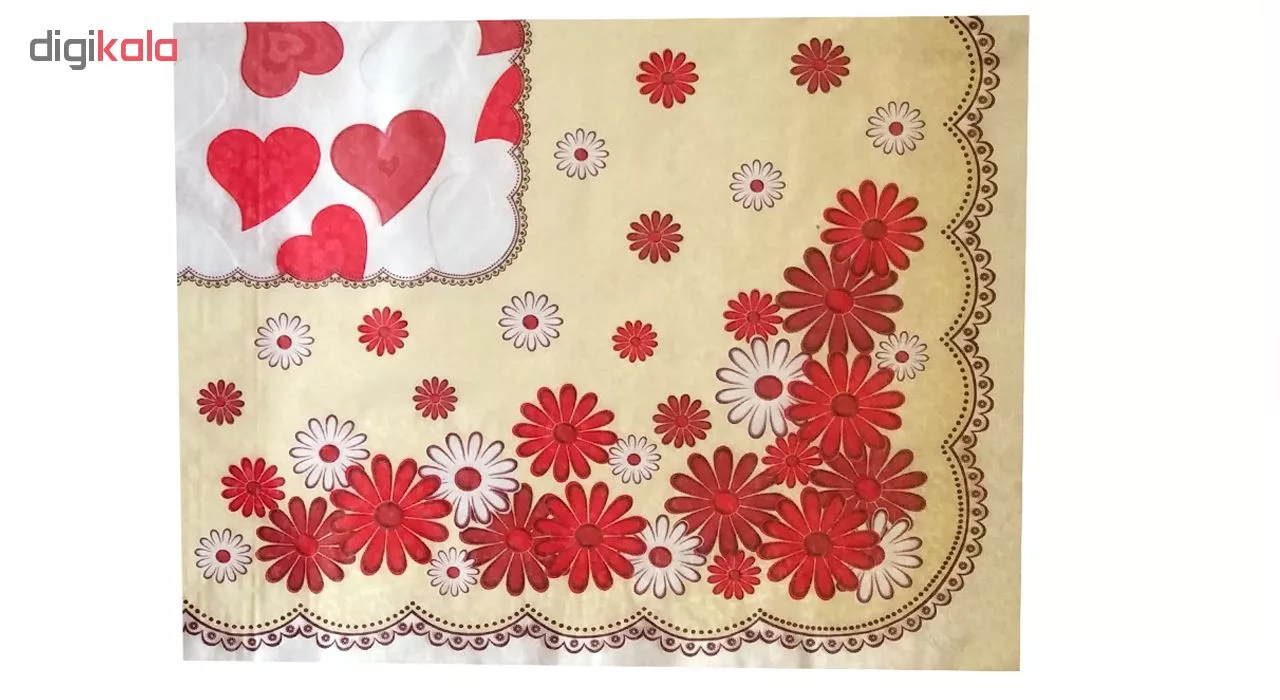 سفره 4 نفره طرح قلب