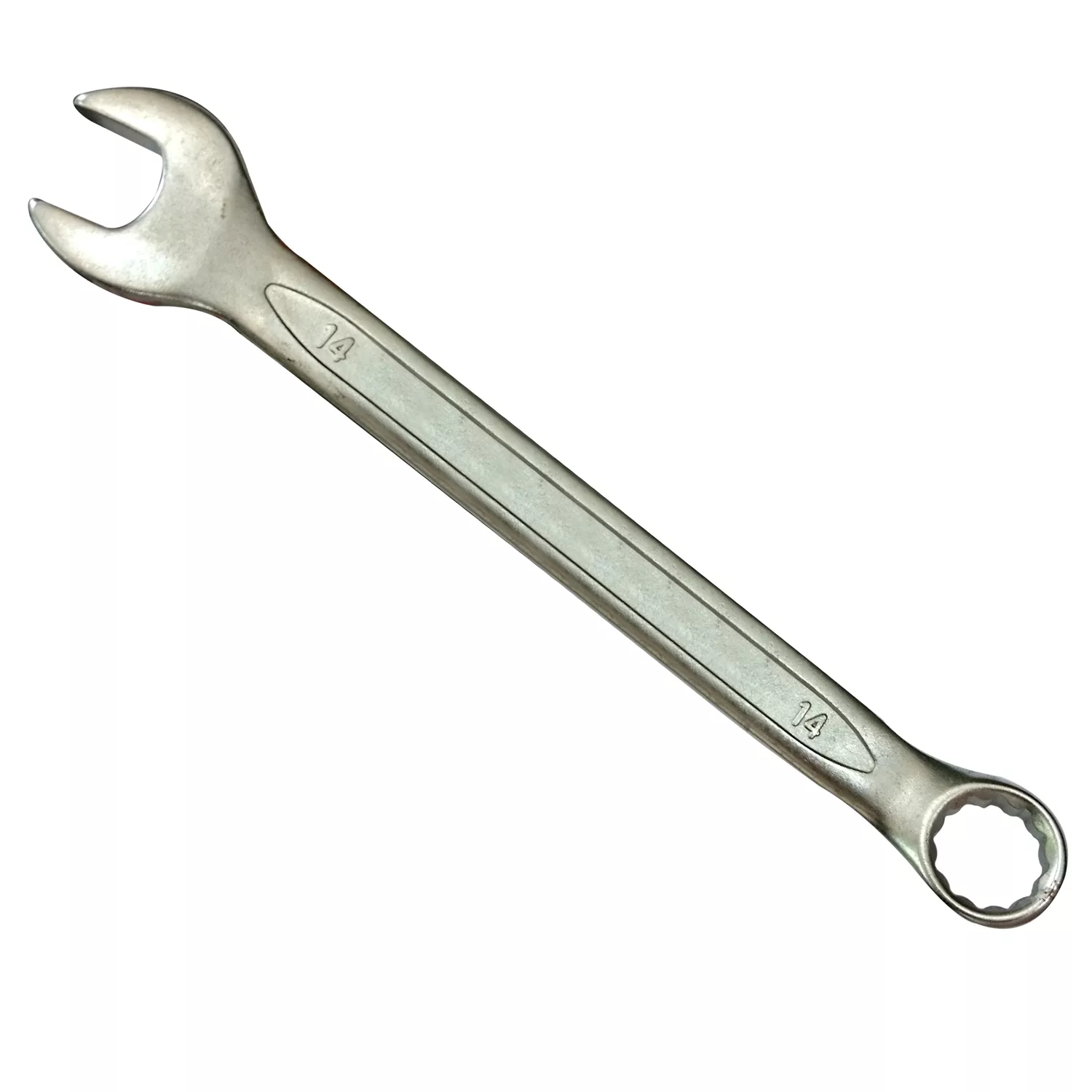 آچار یک سر تخت یک سر رینگی کد 203033 سایز 14 میلیمتر