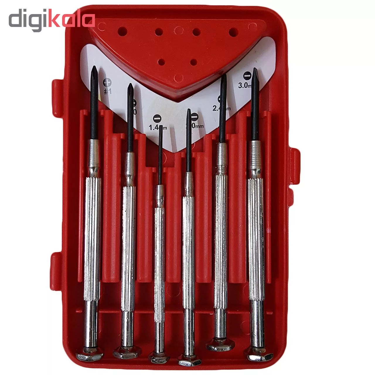 مجموعه 6 عددی پیچ گوشتی ساعتی کد 002