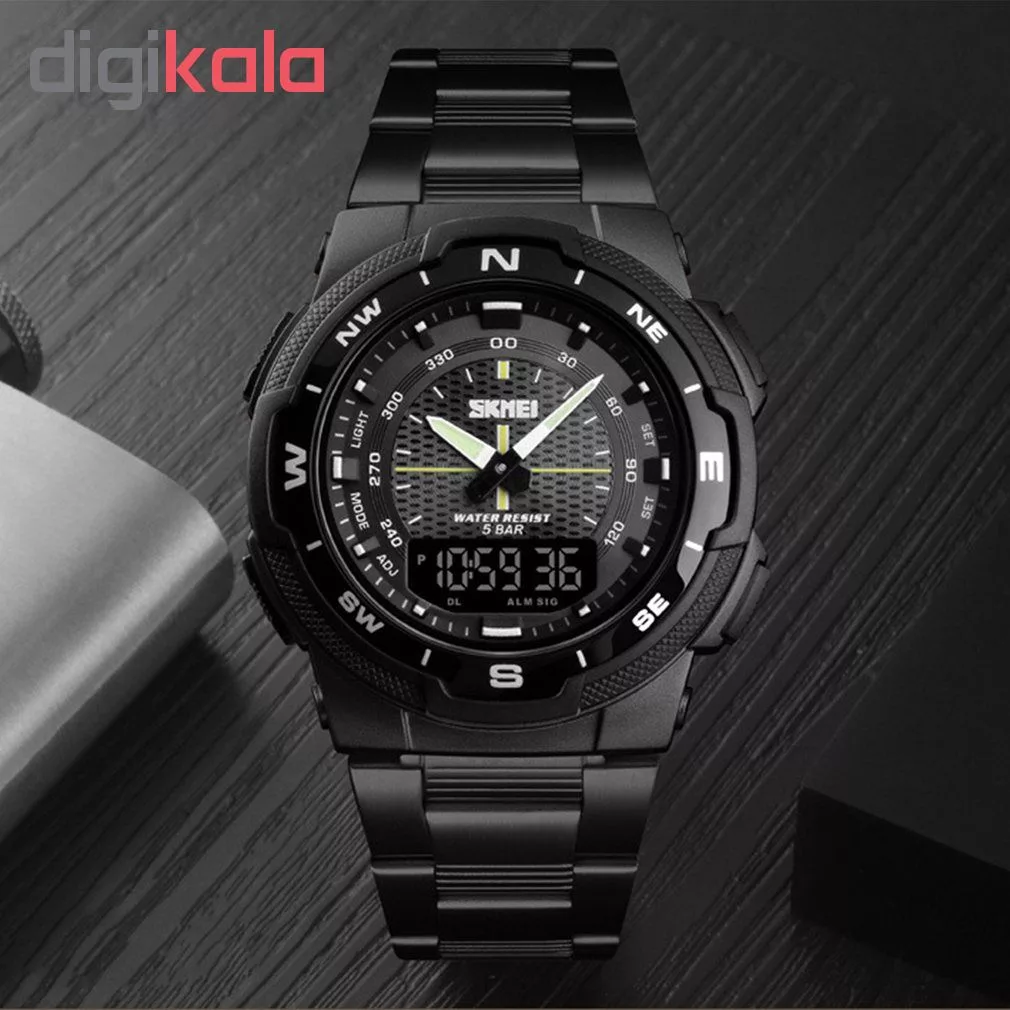 ساعت مچی عقربه ای مردانه اسکمی مدل 1370M