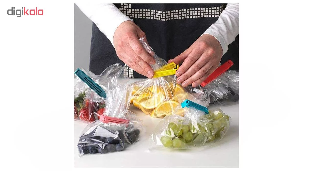 گیره کیسه مدل Bevara2 مجموعه 20 عددی