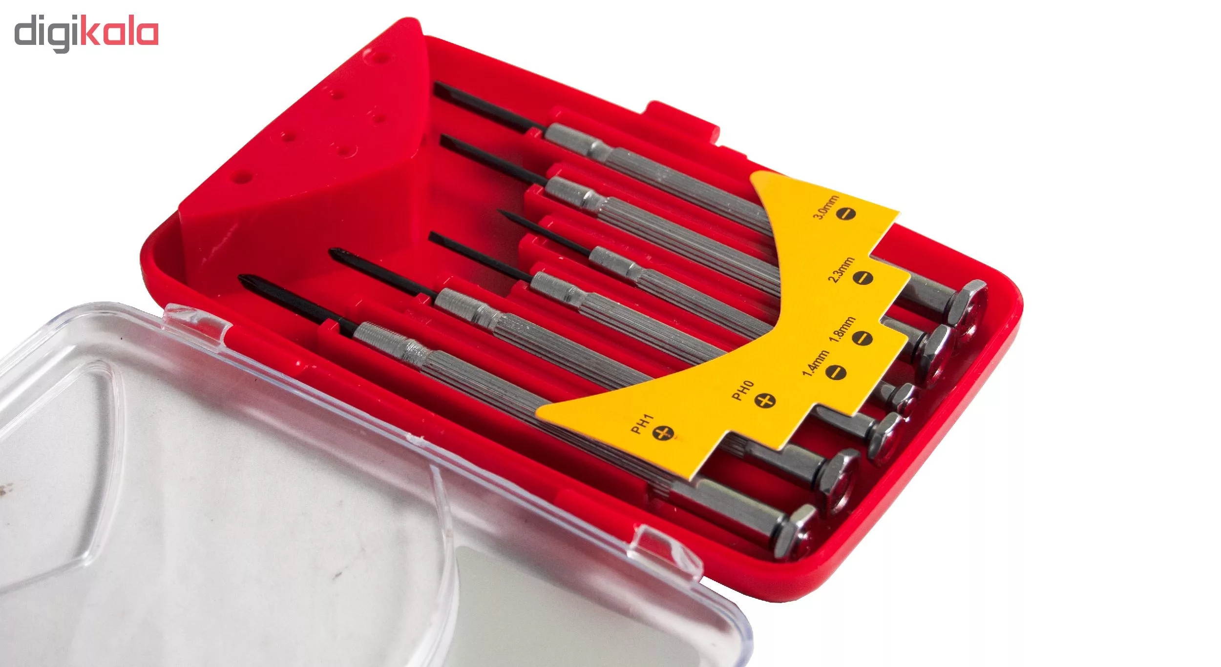 مجموعه 6 عددی پیچ گوشتی ساعتی میتا مدل CRVMO