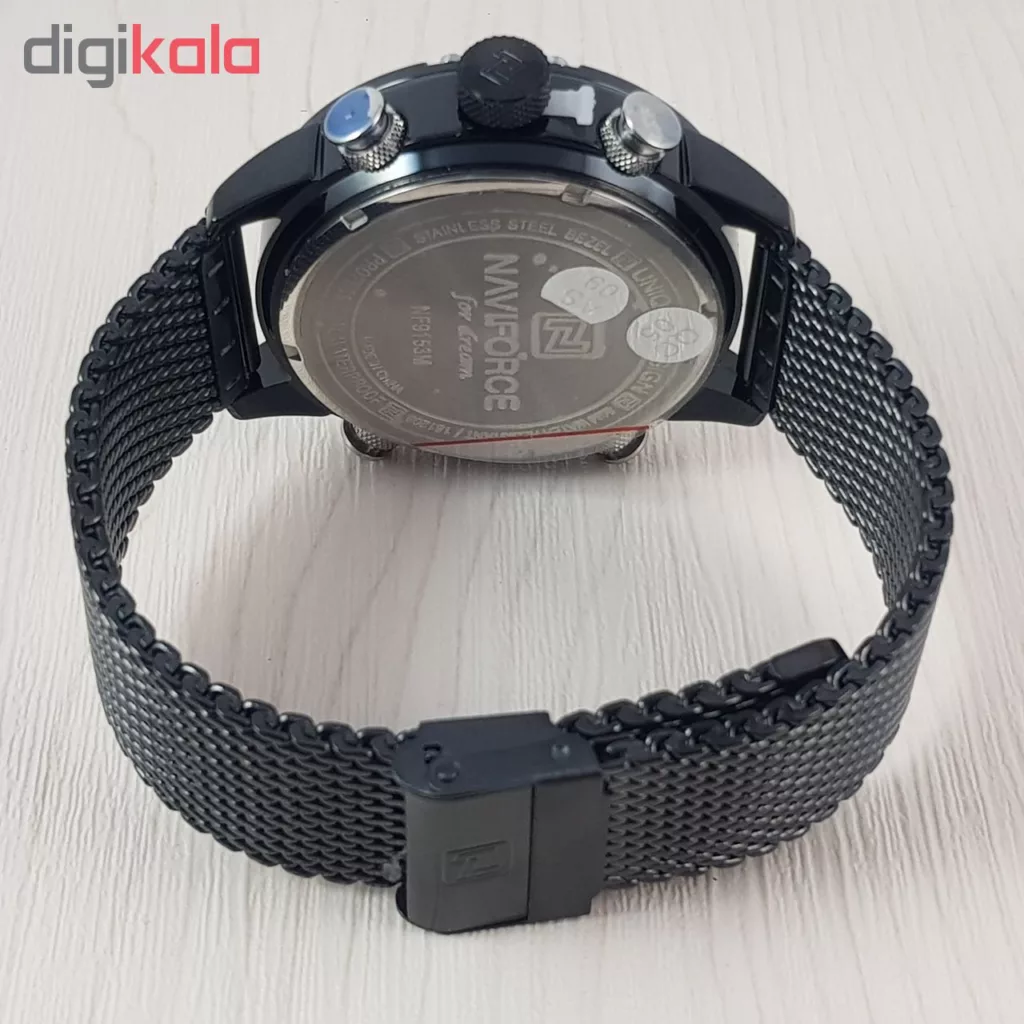 ساعت مچی عقربه ای مردانه نیوی فورس مدل NF9153-BLBW