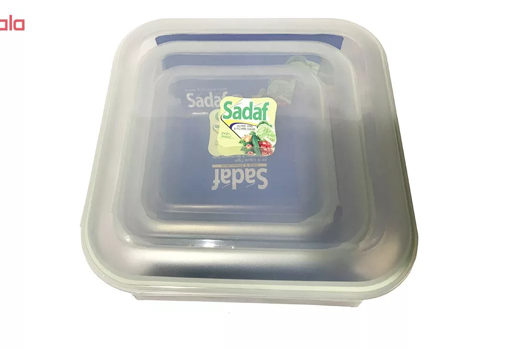 ظرف نگهدارنده صدف مدل Ia-541 مجموعه 3 عددی