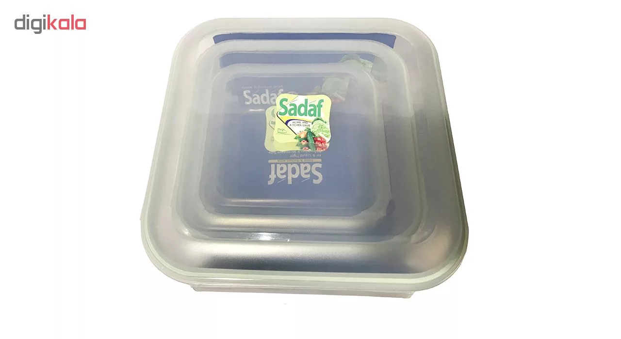 ظرف نگهدارنده صدف مدل Ia-541 مجموعه 3 عددی