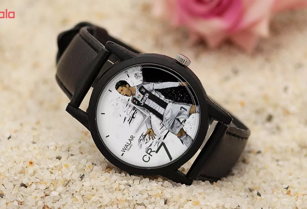 ساعت مچی عقربه ای مردانه والار طرح رونالدو کد LF1353