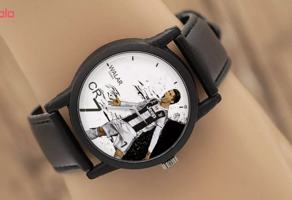 ساعت مچی عقربه ای مردانه والار طرح رونالدو کد LF1353