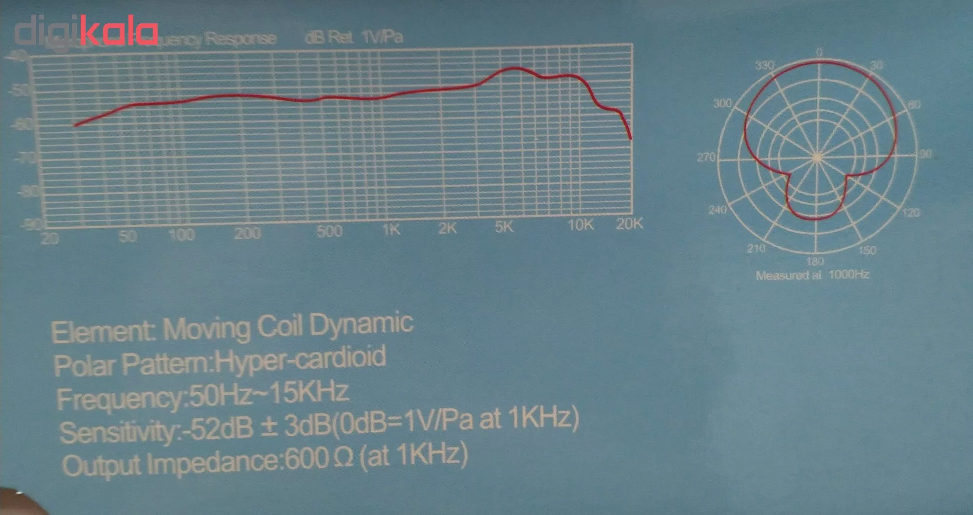 میکروفن داینامیک مدل PRA-59S