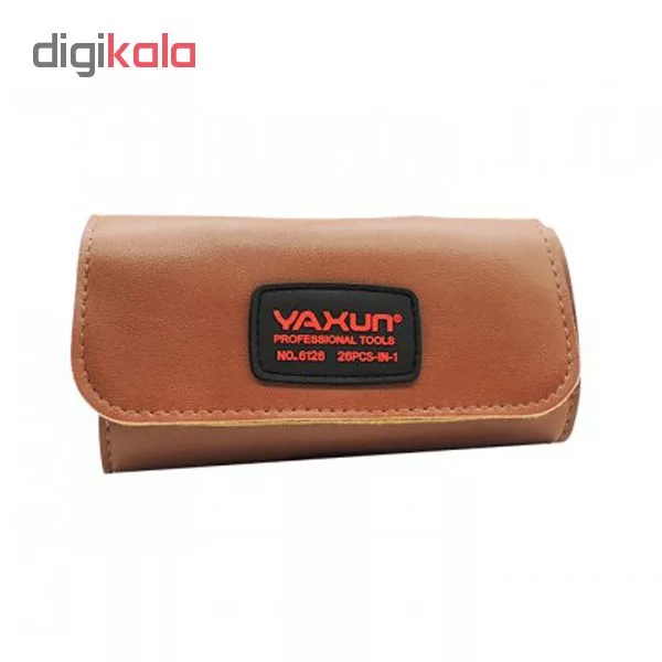 مجموعه ۲۴ عددی ابزار تعمیرات موبایل یاکسون مدل 6126