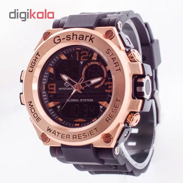ساعت مچی دیجیتال مردانه جی شارک کد G-SH 3322 - ME-MES