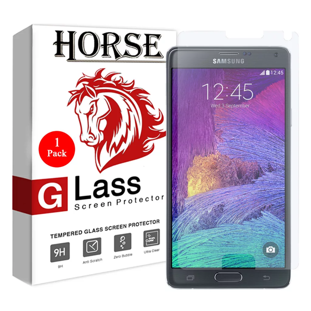 محافظ صفحه نمایش هورس مدل UCC مناسب برای گوشی موبایل سامسونگ Galaxy Note 4
