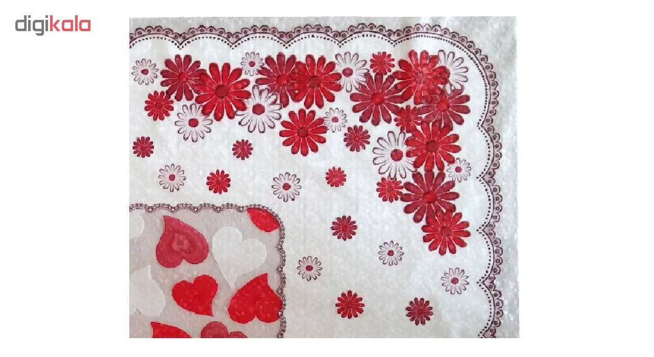 سفره 6 نفره طرح میخک