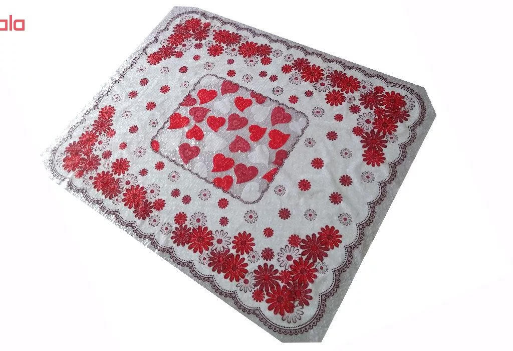 سفره 6 نفره طرح میخک