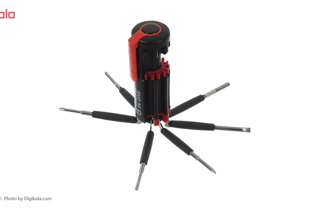 مجموعه 8 عددی پیچ گوشتی تاشو کد 009