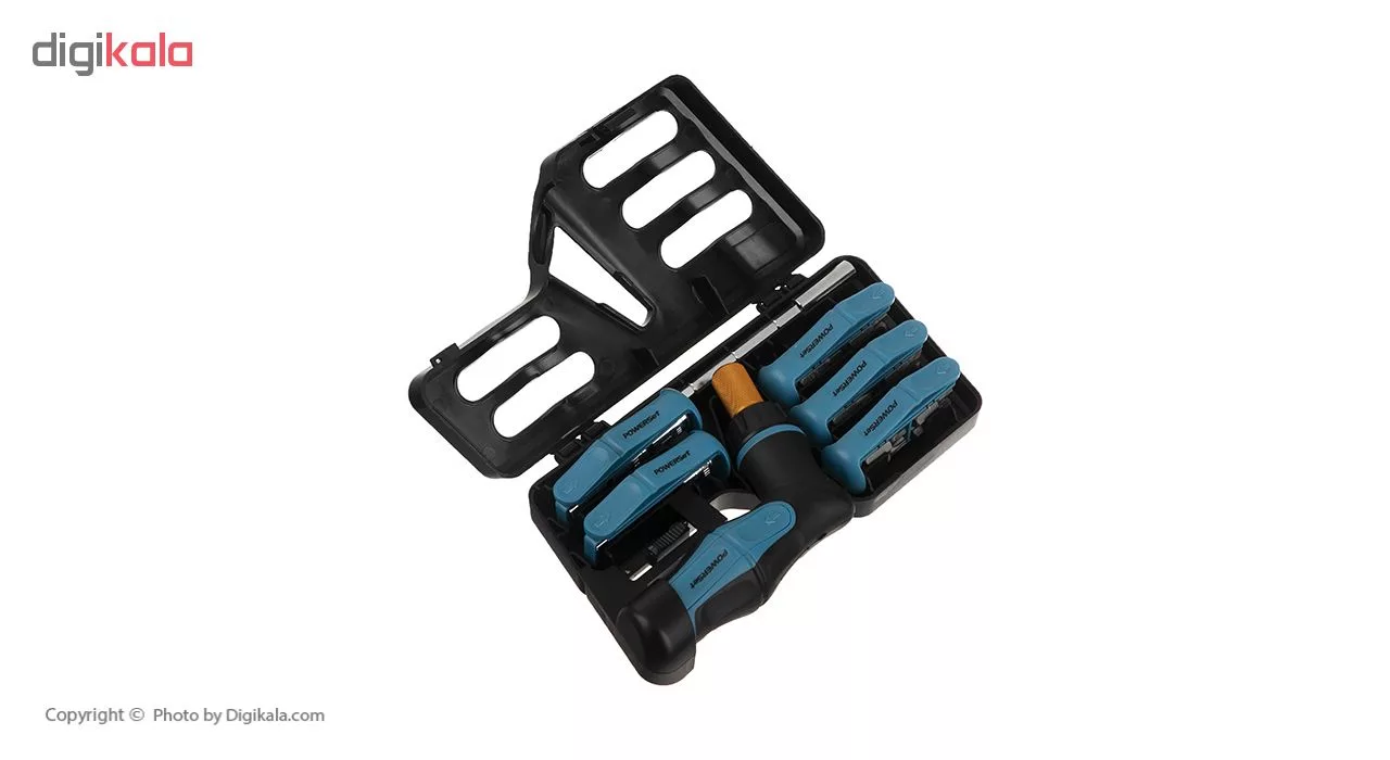 مجموعه 41 عددی پیچ گوشتی و سری پیچ گوشتی پاورست مدل TH1041