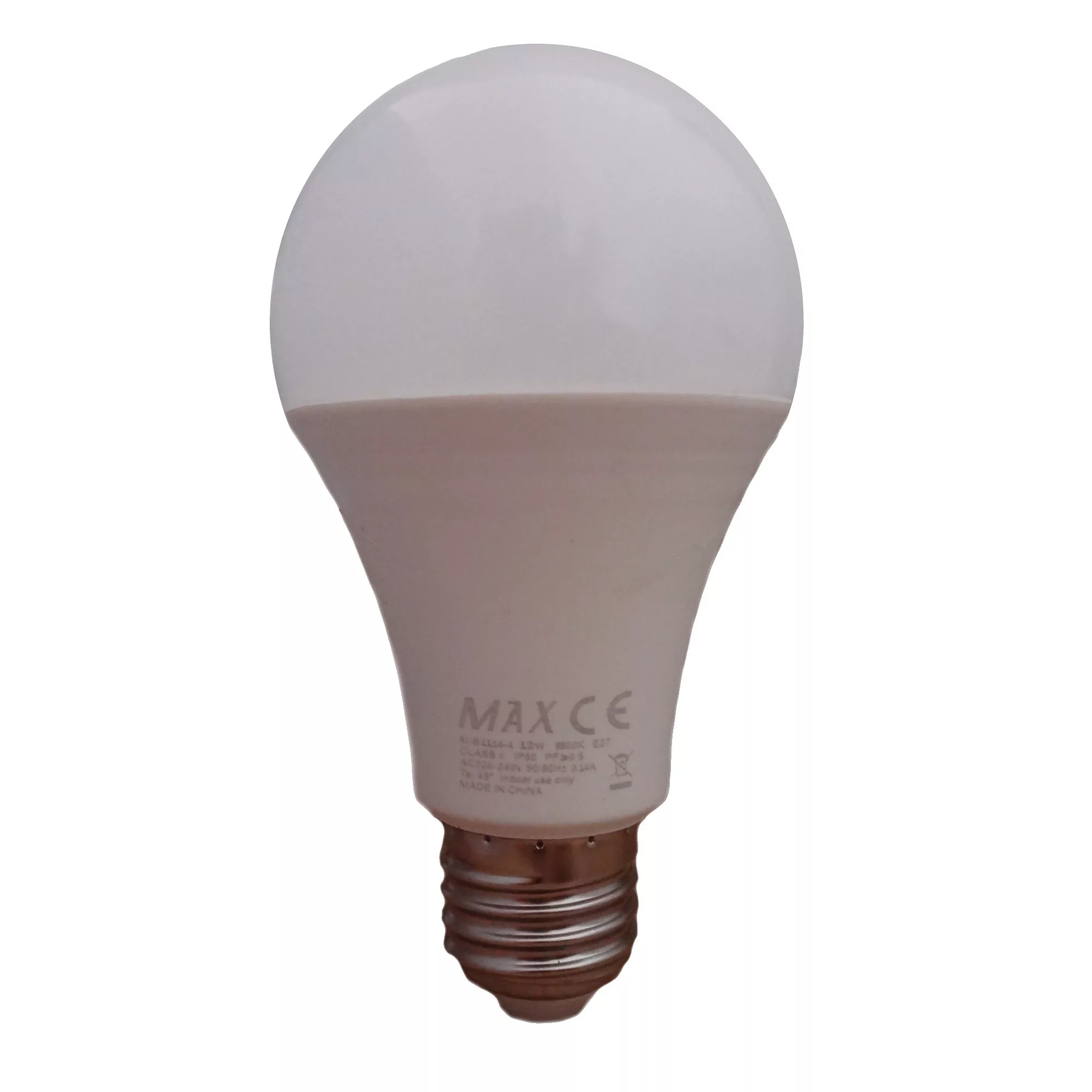 لامپ ال ای دی 12 وات مکس مدل IP50 پایه E27 لامپ ال ای دی 12 وات مکس مدل IP50 پایه E27