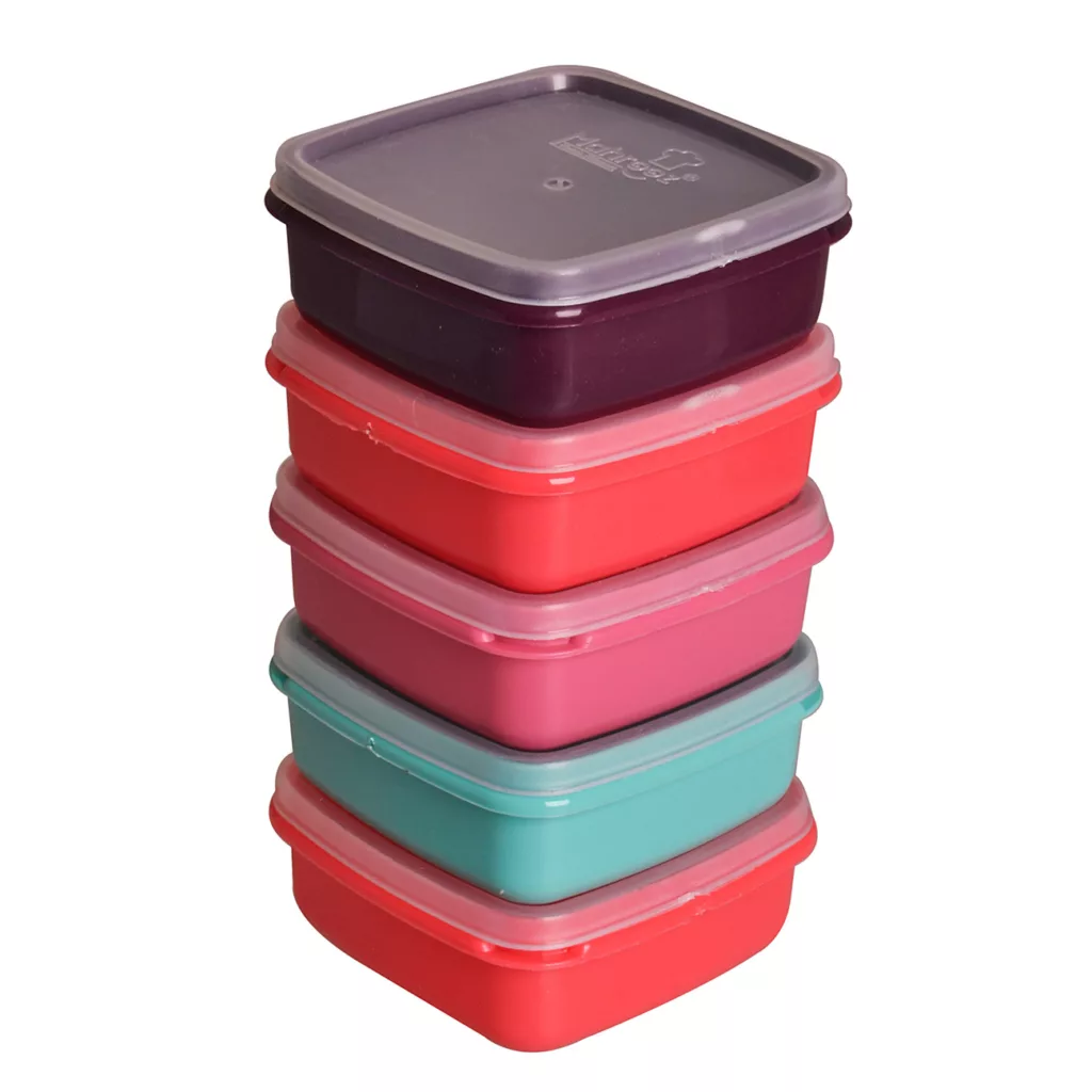 ظرف نگهدارنده مهروز مدل TL-005 بسته 5 عددی