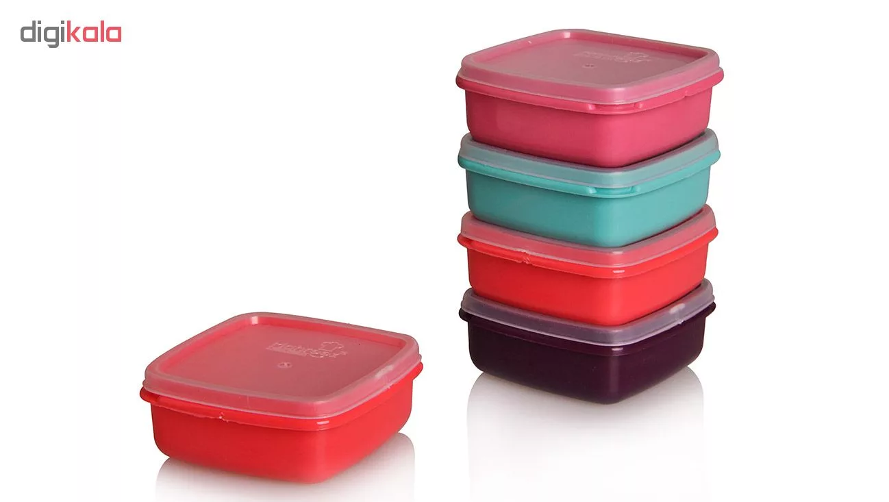 ظرف نگهدارنده مهروز مدل TL-005 بسته 5 عددی