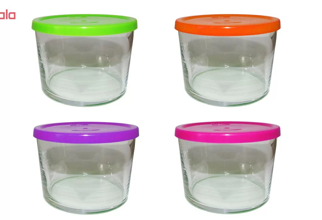 ظرف نگهدارنده لاو کد BDG384 بسته 4 عددی