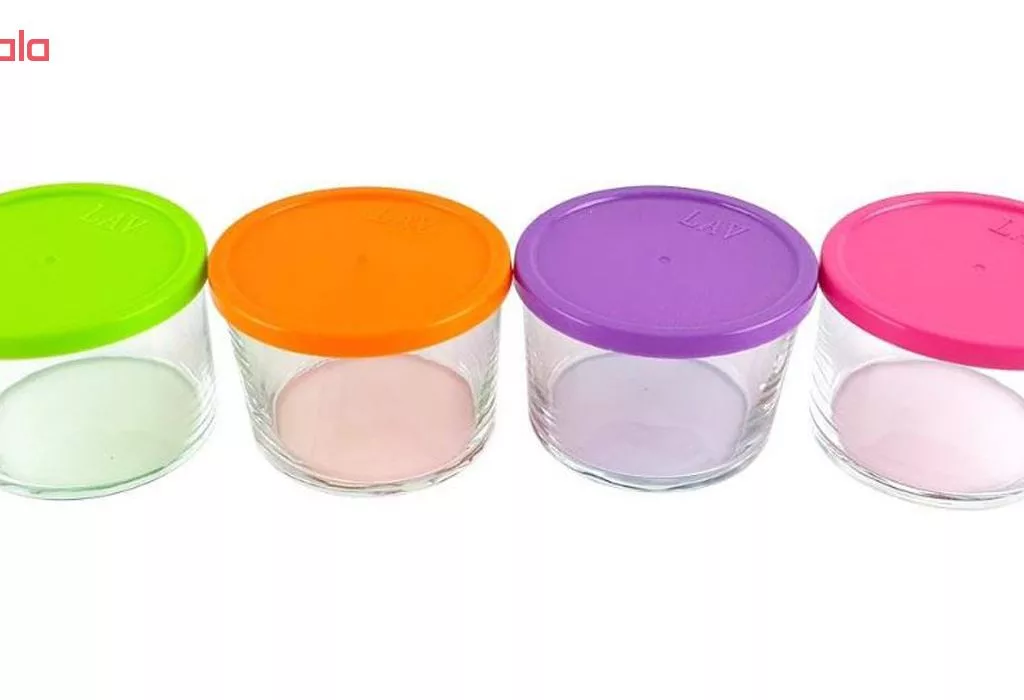 ظرف نگهدارنده لاو کد BDG384 بسته 4 عددی