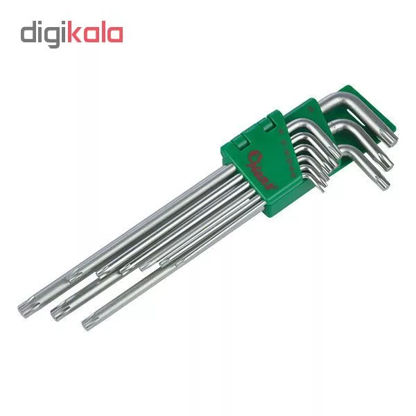 مجموعه 9 عددی آچار آلن ستاره ای هنس تولز کد 16742-29T