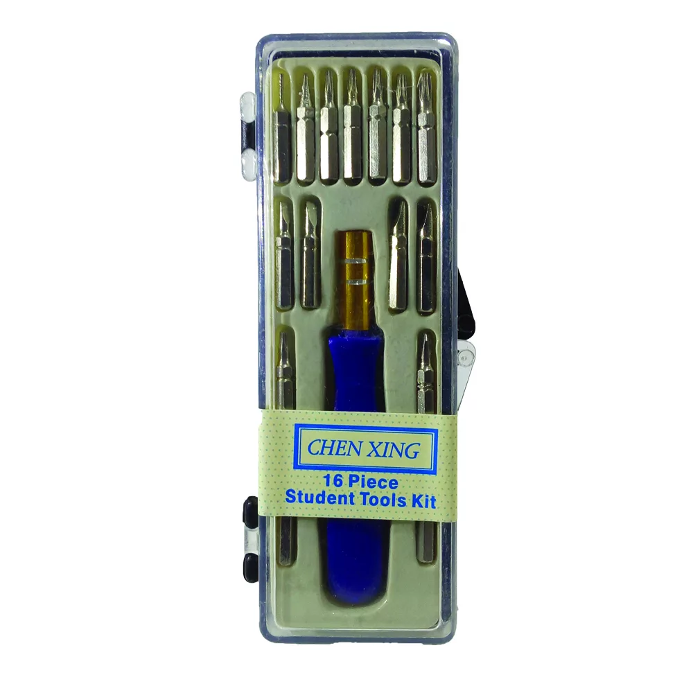 مجموعه 16 عددی پیچ گوشتی و سر پیچ گوشتی  مدل 1737567